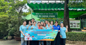 Sinh viên Khoa Điều dưỡng - Kỹ thuật y học trao yêu thương, lan tỏa trách nhiệm đến cộng đồng