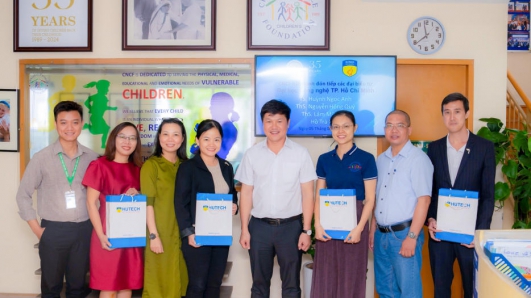 HUTECH cooperated with the non-governmental organization Christina Noble Children's Foundation