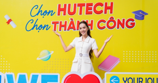 [Video] Hoa hậu Lê Hoàng Phương đăng ký học Thạc sĩ tại HUTECH, nhận học bổng 100% học phí