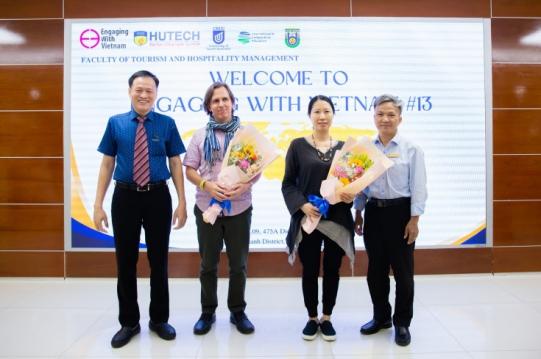 HUTECH welcomes and works with Engaging with Vietnam