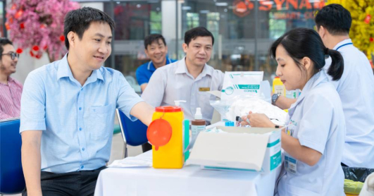 HUTECH đồng hành chăm sóc sức khỏe CB-GV-NV qua đợt khám định kỳ 2026