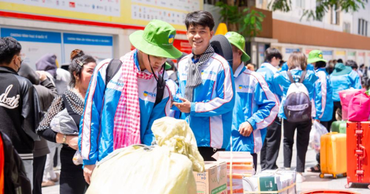 Mùa hè xanh HUTECH 2025: Hồi hộp đón chờ thời khắc ra quân vào 12/7