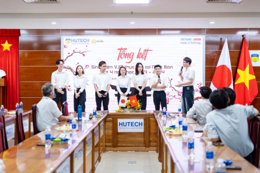 HUTECH VJIT students shared their achievements after their internship programs in Japan