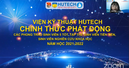 Tại Viện Kỹ thuật HUTECH, chúng tôi phát động các phong trào thi đua năm học mới với chủ đề \