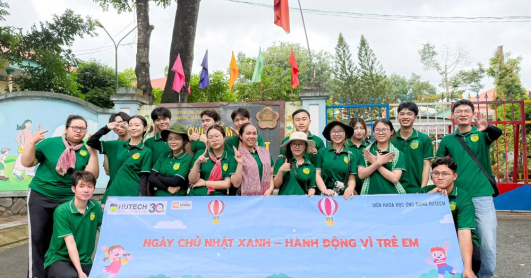 Sinh viên Viện Khoa học Ứng dụng chung tay tạo dựng không gian học tập xanh tại “Ngày Chủ nhật xanh” lần thứ 158