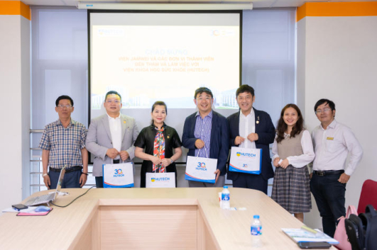 Bắt tay cùng Viện JAMWEI (Nhật Bản), HUTECH tăng cường hợp tác quốc tế trong đào tạo Tiến sĩ khối ngành sức khỏe