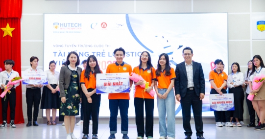 Tân Quán quân cuộc thi “Tài năng trẻ Logistics HUTECH 2022” lộ diện