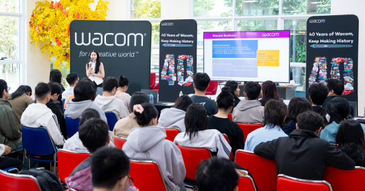 Sinh viên Nghệ thuật số cập nhật công nghệ sáng tạo với chuyên gia từ doanh nghiệp đa quốc gia