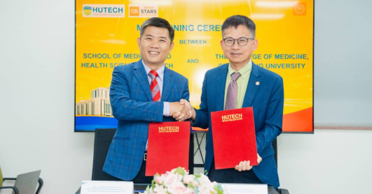 HUTECH ký kết MoU với Đại học Chang Gung (Đài Loan - Trung Quốc), mở rộng hợp tác đào tạo và nghiên cứu khối ngành sức khỏe