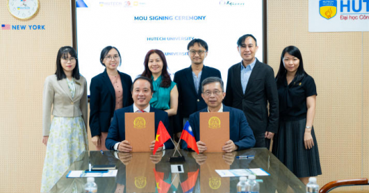 胡志明市科技大學（HUTECH）與 大仁科技大學 (Tajen University )簽署合作協議