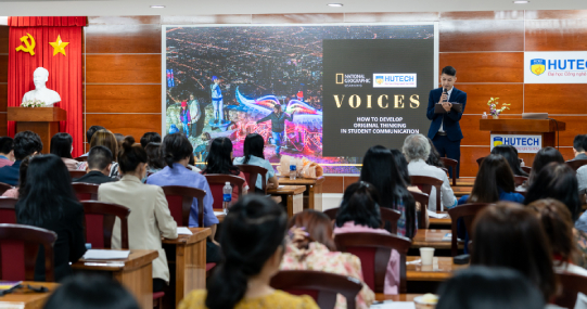 Khoa Tiếng Anh và National Geographic Learning Vietnam tổ chức Hội thảo “Building Authentic Voices for Global Students”