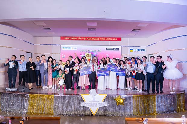 Trác Thúy Miêu,  Tùng LeO, Thanh Bạch “cầm cân nảy mực” tại chung kết HUTECH's HOST 2023