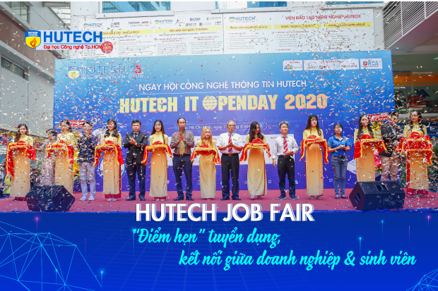 HUTECH Job Fair điểm hẹn doanh nghiệp và sinh viên