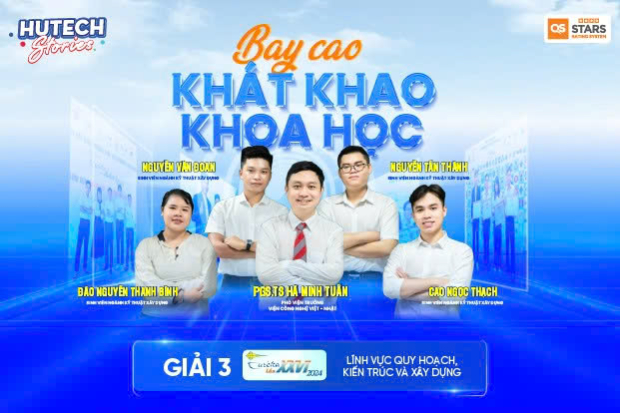 HUTECH Stories Ep.178 | Bay cao khát khao khoa học