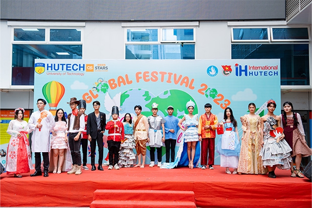 Trải nghiệm đa dạng văn hóa tại Ngày hội văn hóa Global Festival 2023 HUTECH