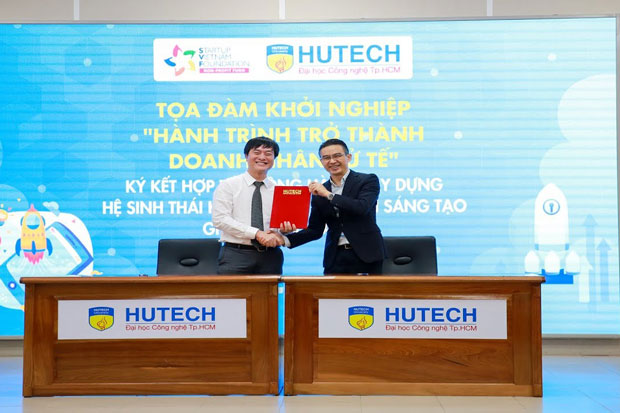 HUTECH and SVF are committed to supporting student startup
